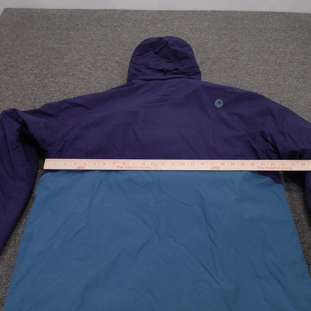 Marmot Jacket Mens XL Blue 3-in-1 Hooded Insulated Thinsulate Ski Snowboard